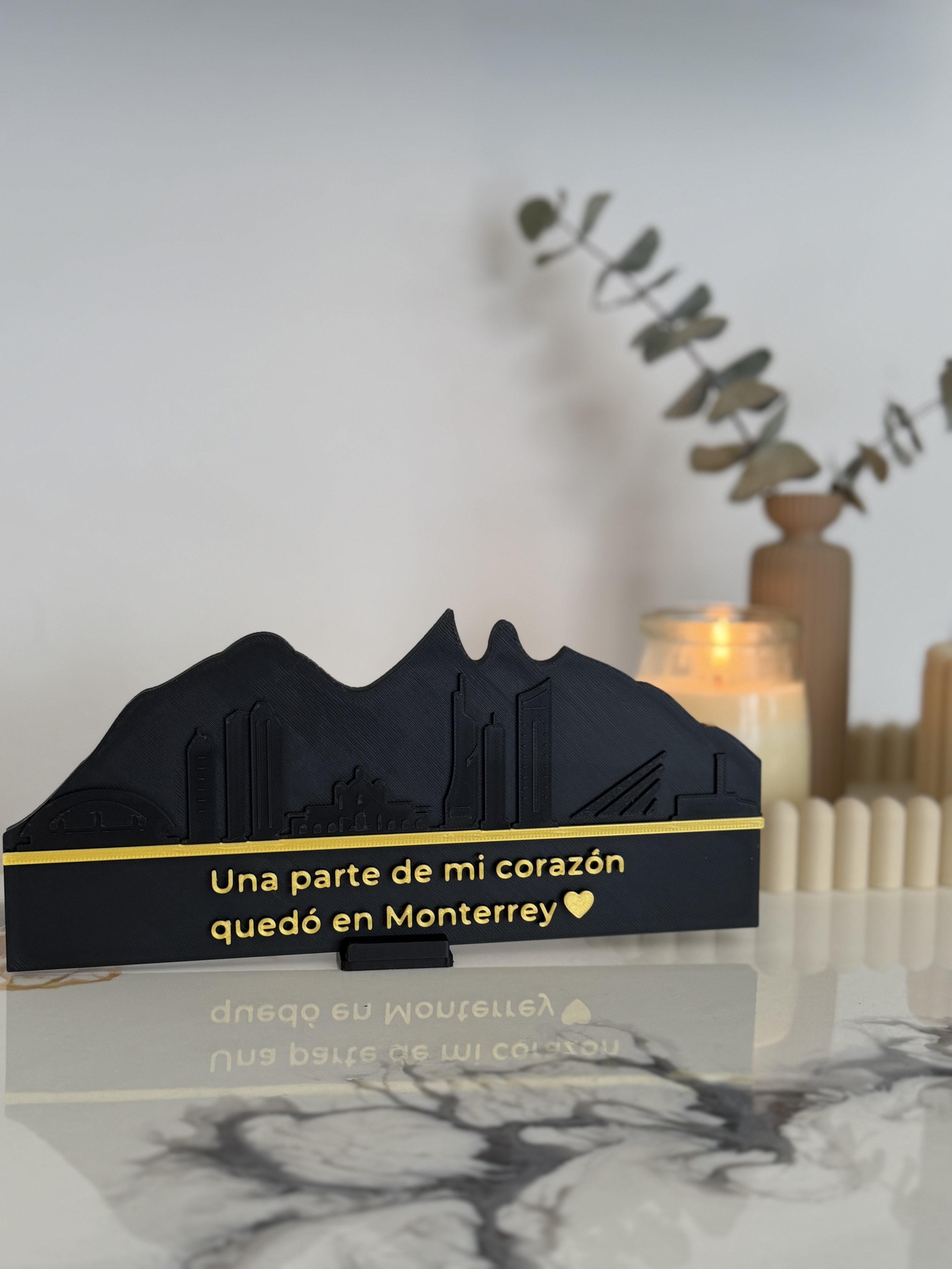Placa Decorativa Monterrey